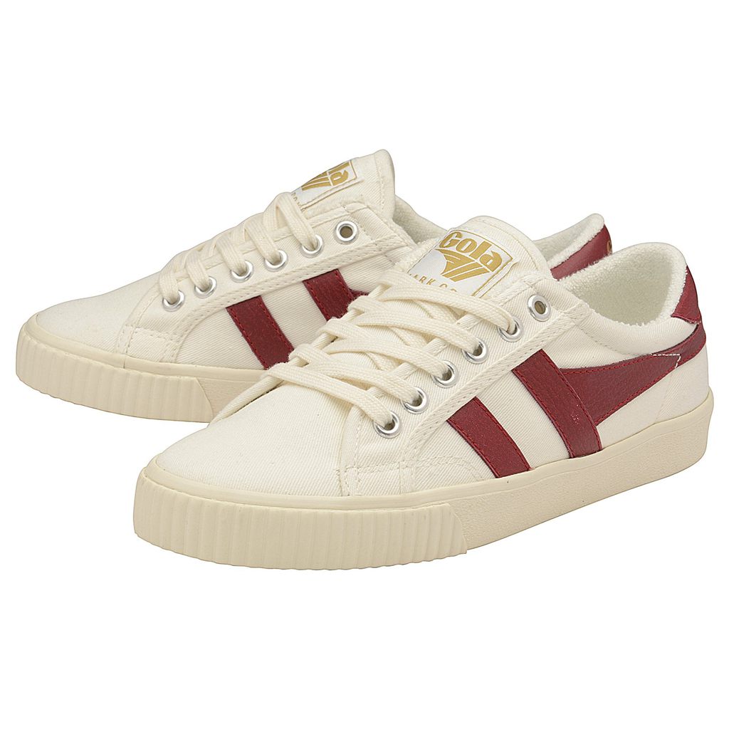 Gola Vegan Classics Tennis Mark Cox Sneakers Białe Jasny Czerwone Polska | 7830YNJSP