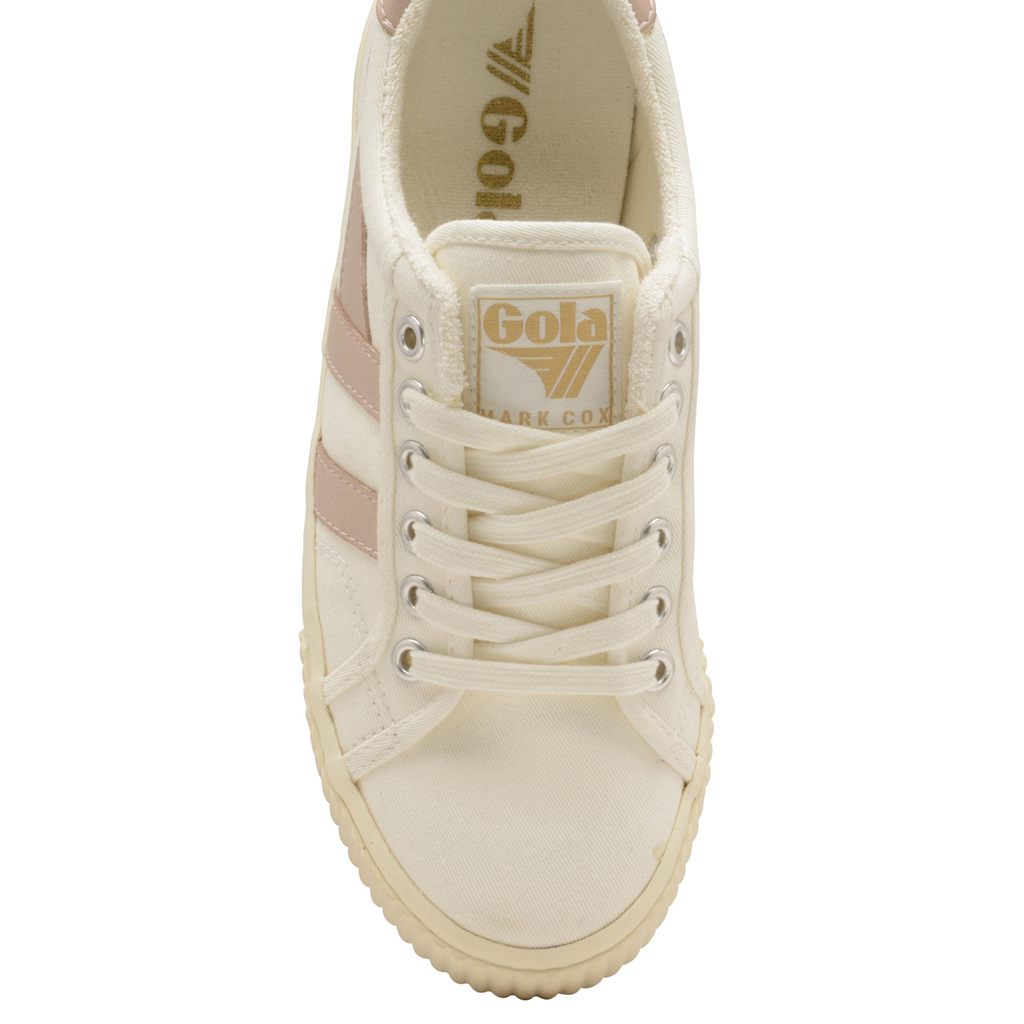 Gola Vegan Classics Tennis Mark Cox Sneakers Białe Polska | 2695CRJOD