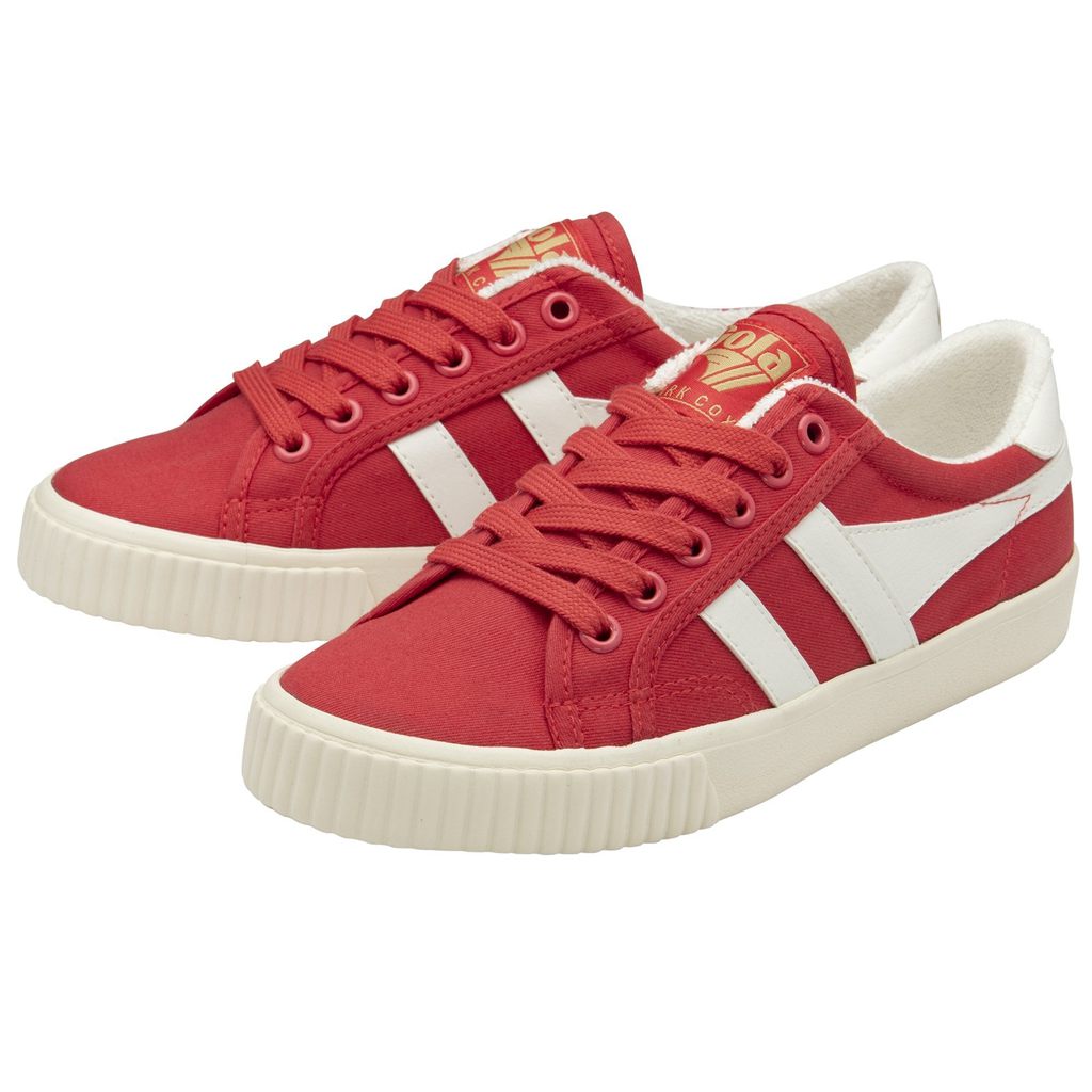 Gola Vegan Classics Tennis Mark Cox Sneakers Koralowe Białe Polska | 7581IOELN