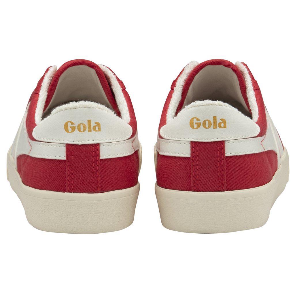Gola Vegan Classics Tennis Mark Cox Sneakers Koralowe Białe Polska | 7581IOELN