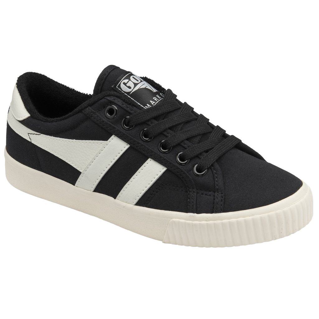 Gola Vegan Classics Tennis Mark Cox Sneakers Czarne Białe Polska | 8419XNKFL