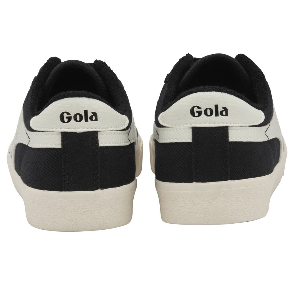 Gola Vegan Classics Tennis Mark Cox Sneakers Czarne Białe Polska | 8419XNKFL
