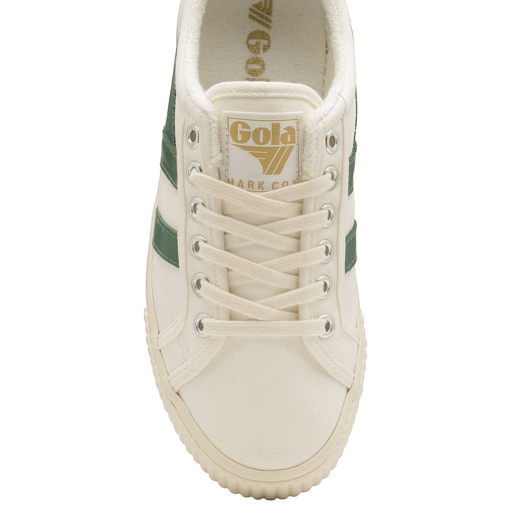 Gola Vegan Classics Tennis Mark Cox Sneakers Białe Ciemny Zielone Polska | 8315JEKCH