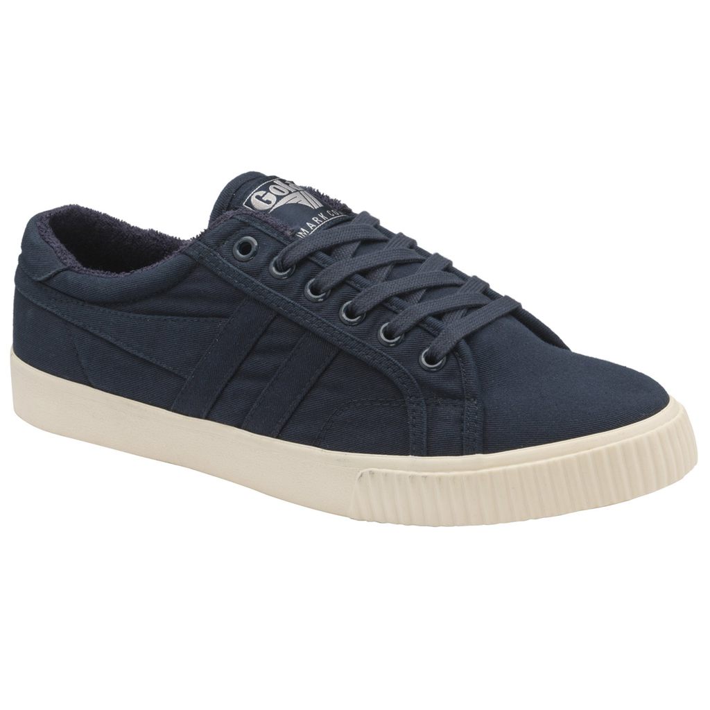 Gola Vegan Classics Tennis Mark Cox Wash Sneakers Granatowe Granatowe Polska | 8614MXVDE