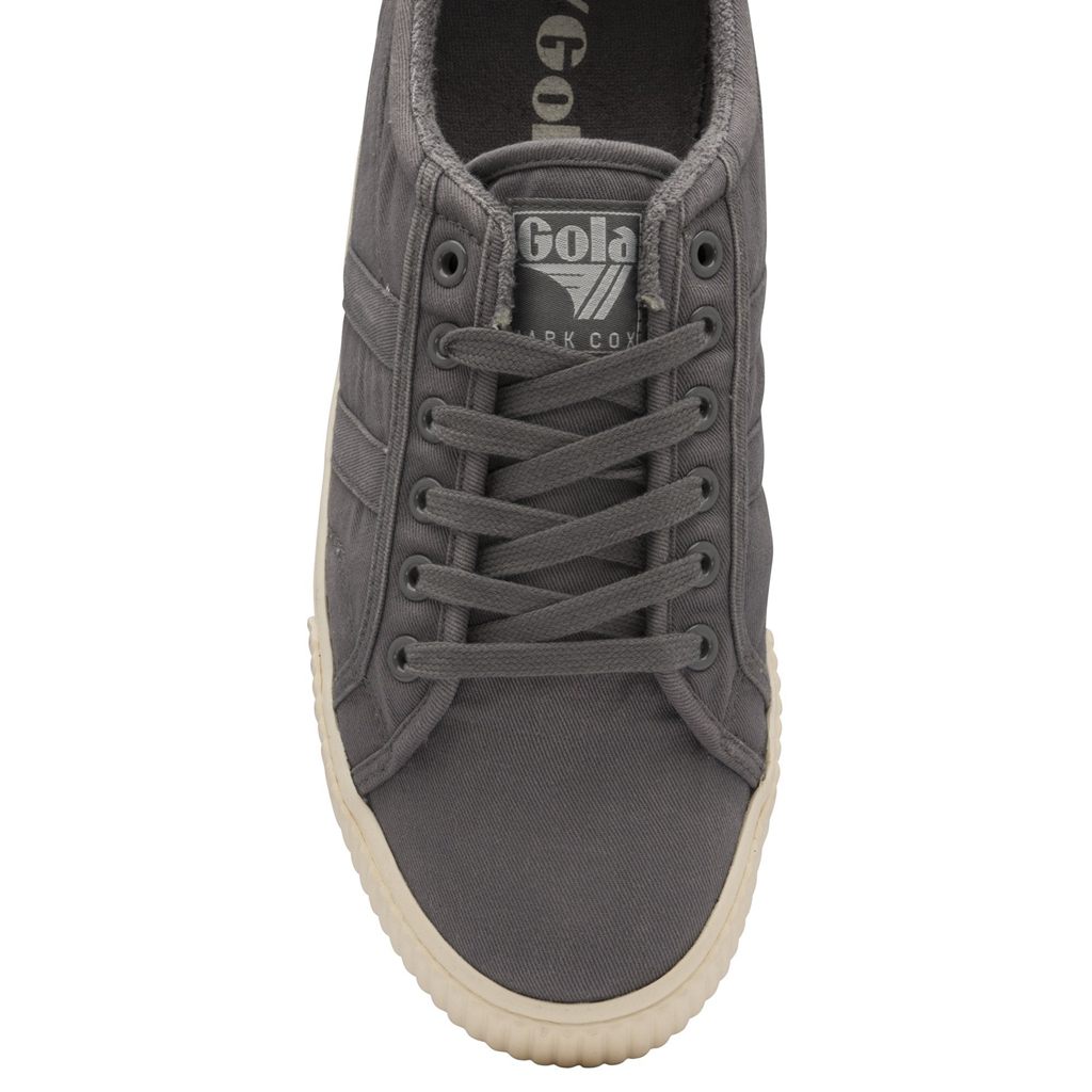 Gola Vegan Classics Tennis Mark Cox Wash Sneakers Ash Ash Polska | 5297PAXZU